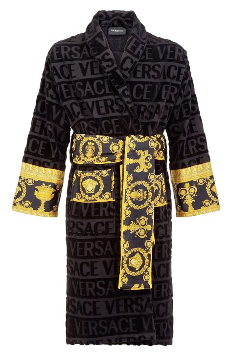 buy versace bath robe|versace baroque robe.